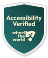 Shadows on the Hudson is Accessibility Verified by Wheel The World